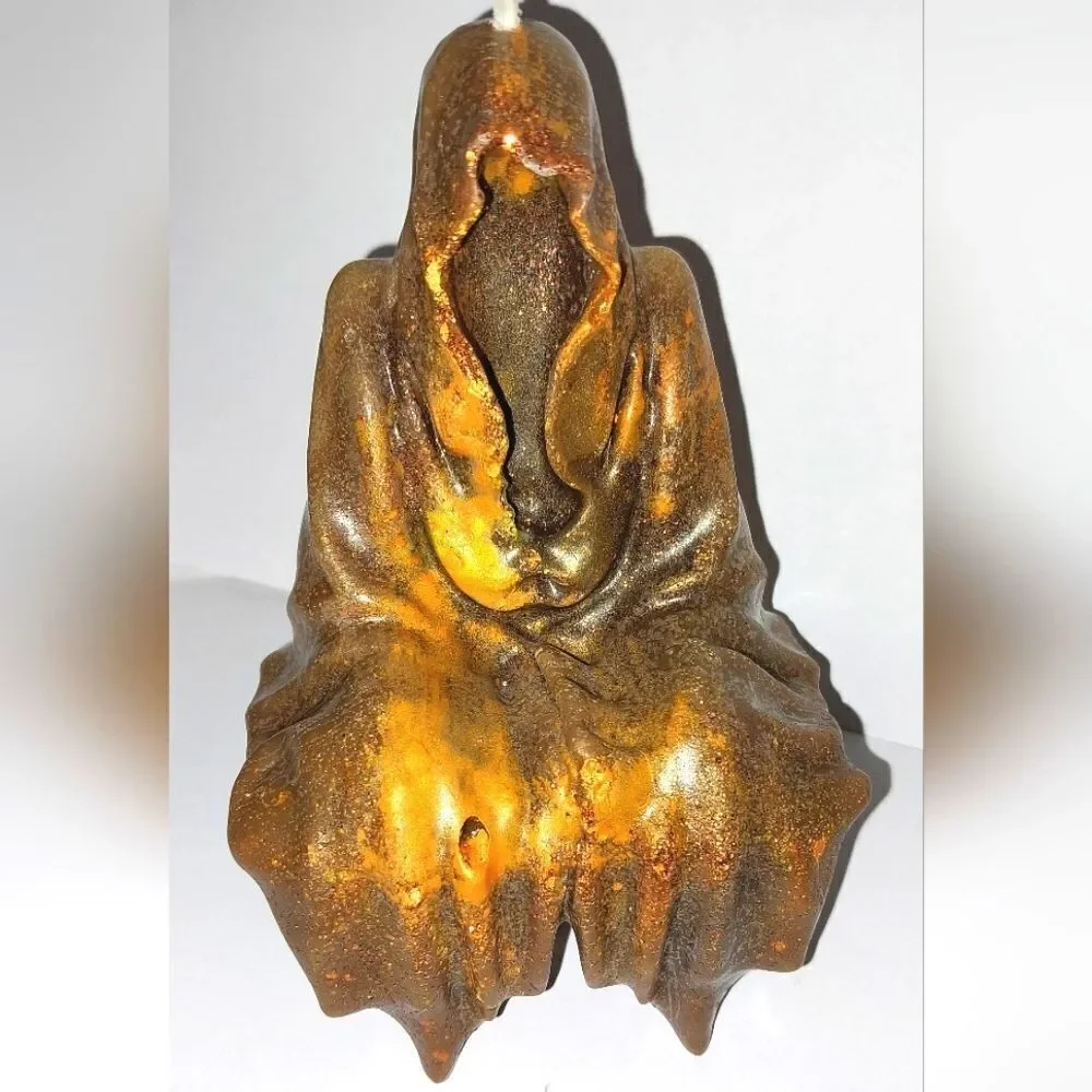 Hand crafted limited edition Grim reaper candle